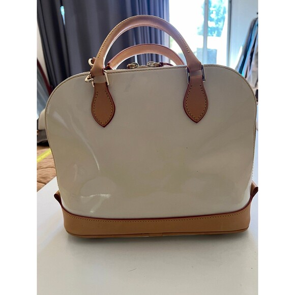 Dooney & Bourke Zip Zip Satchel With Leather Strap*Flaw - Picture 4 of 9